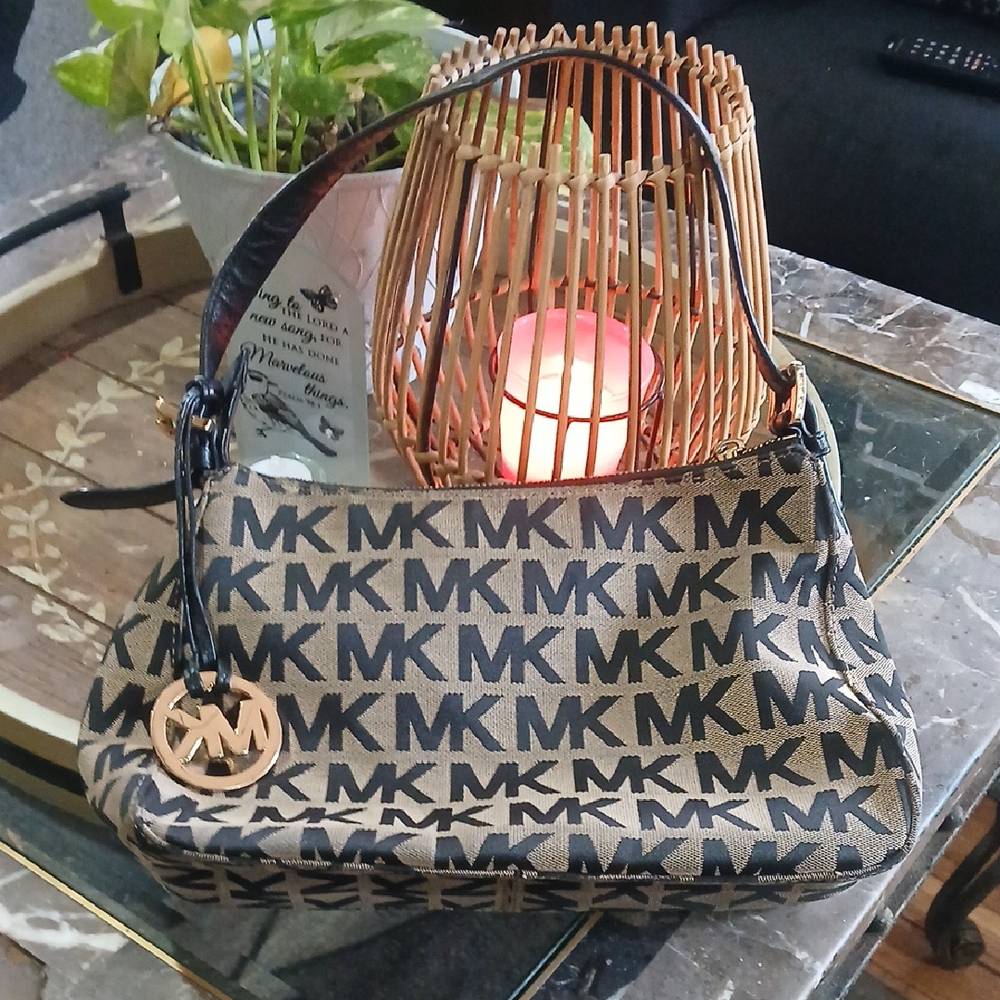 Michael Kors Brown and Black Women's Bag